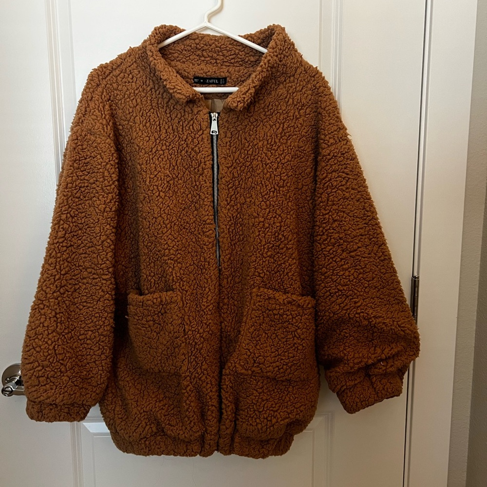 Zaful Oversized teddy jacket